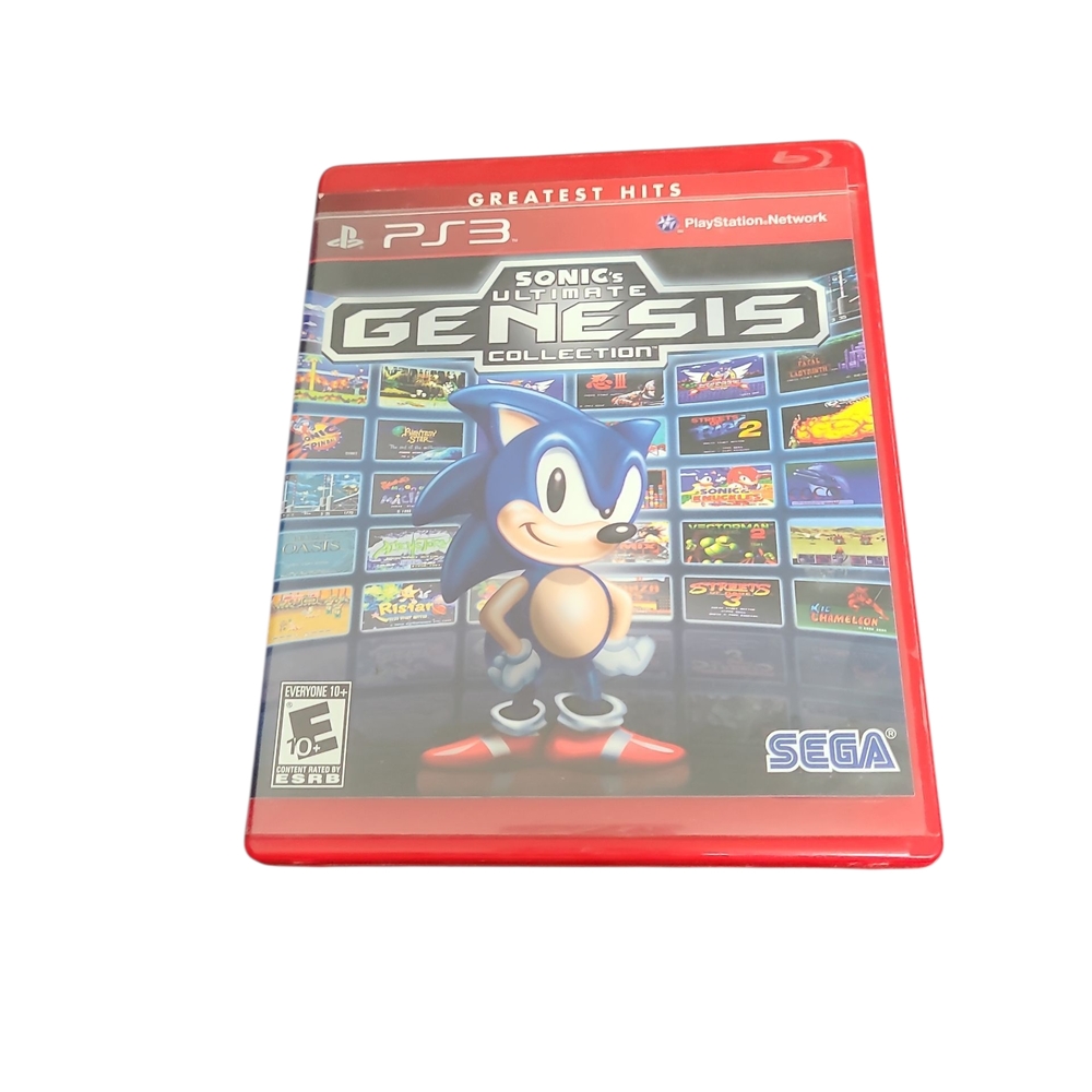 SEGA Sonic's Ultimate Genesis Collection for PS3 - Red Case